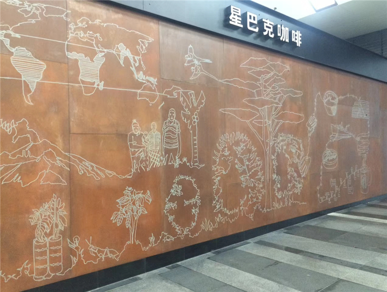 闵行耐候钢幕墙